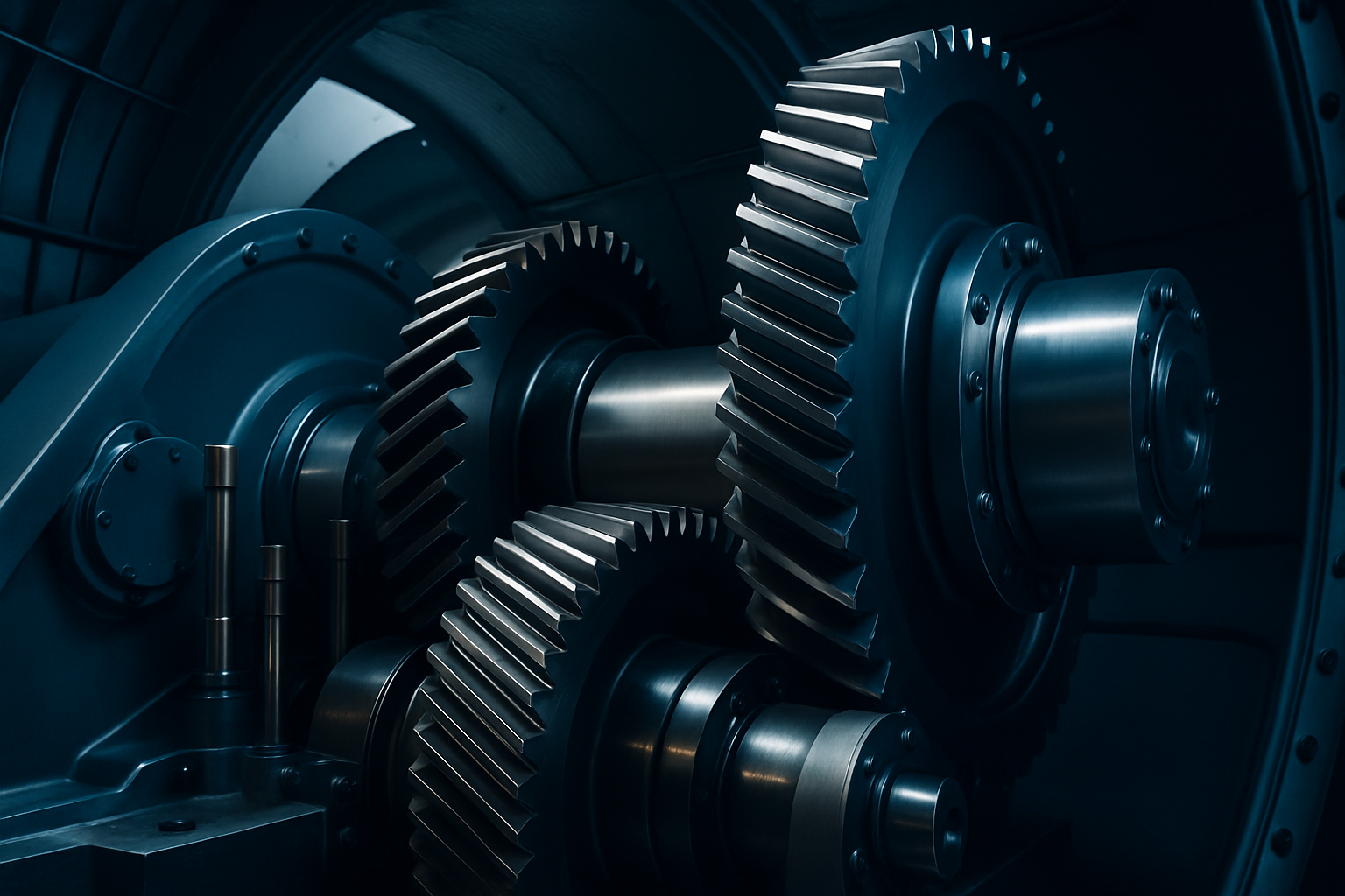 Precision-engineered industrial gears and mechanical components